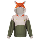 Zootopia Nick Original Design Hoodies Cosplay Costume Sweatshirt Outfits