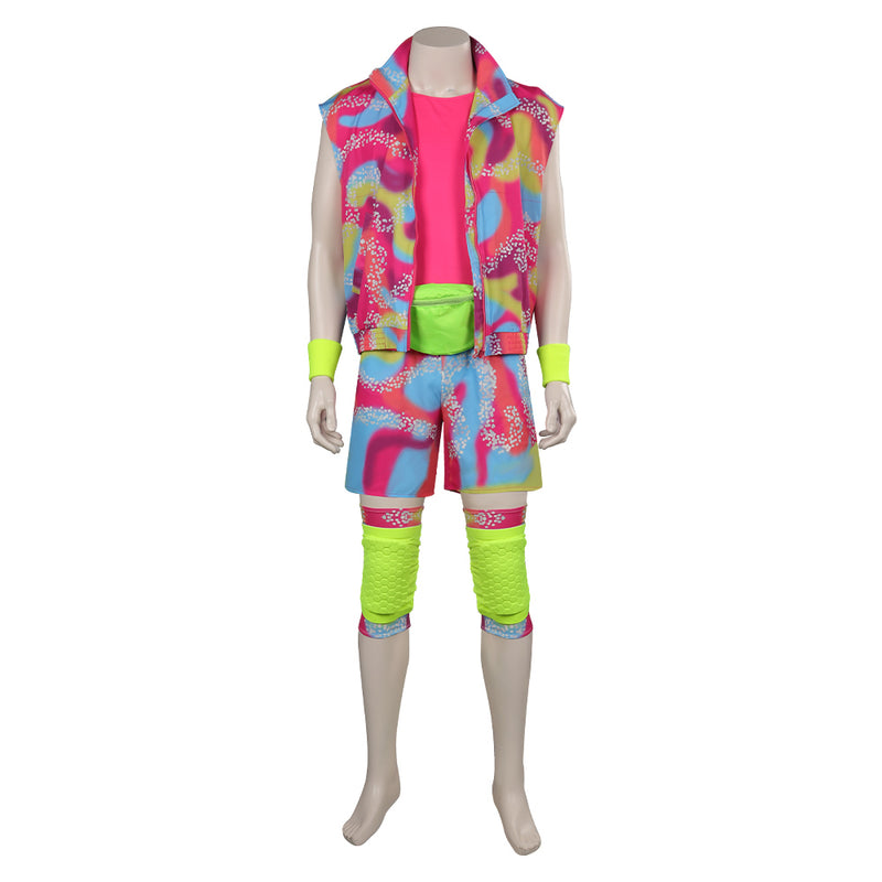 2023 Barbie Ken Beachwear Cosplay Costume Outfits Halloween Carnival Suit