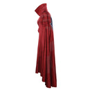 DS Men Red Cosplay Costume Cloak Outfits