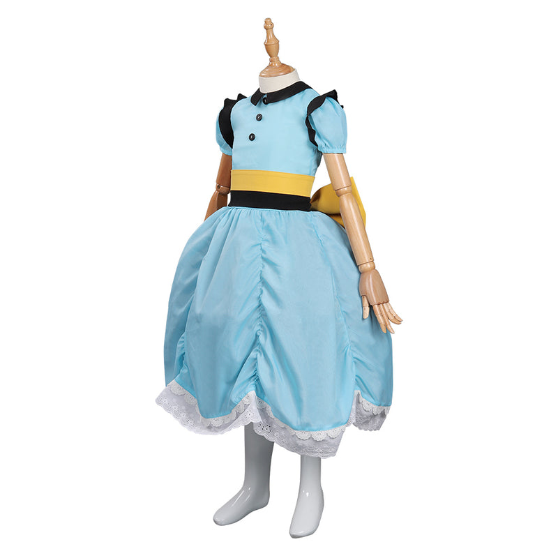 Game Tandem: A Tale of Shadows Kids Children Cosplay Costume Dress Outfits