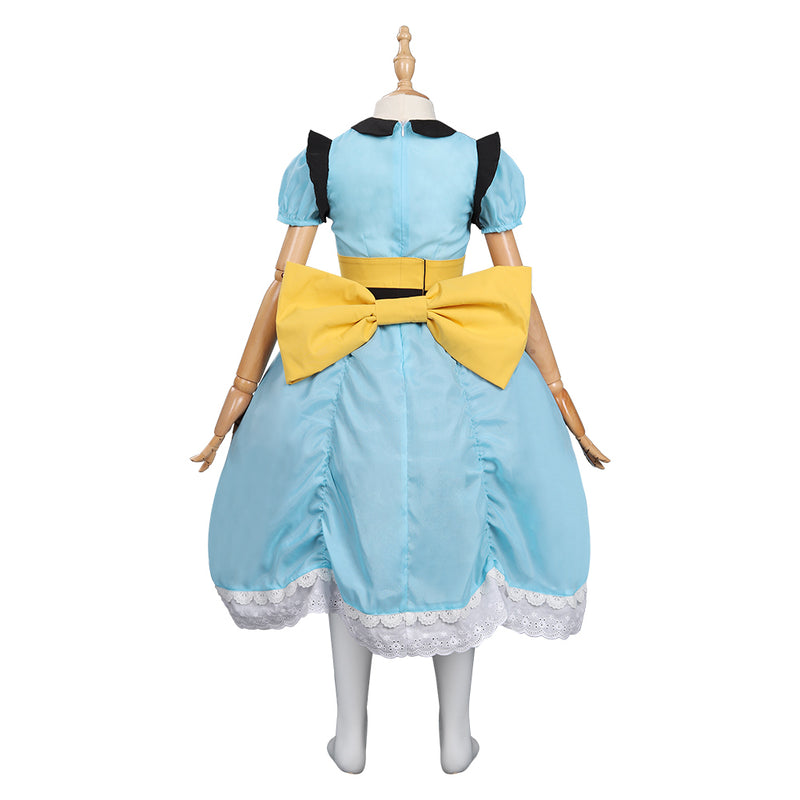 Game Tandem: A Tale of Shadows Kids Children Cosplay Costume Dress Outfits