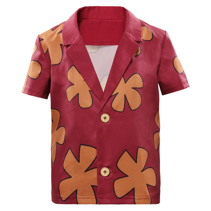 Kids Children Chip ‘n Dale: Rescue Rangers Dale Cosplay Costume Shirt  Outfits