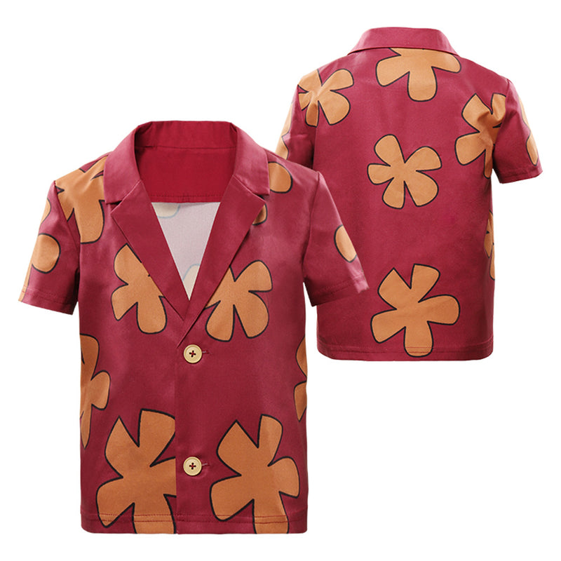 Kids Children Chip ‘n Dale: Rescue Rangers Dale Cosplay Costume Shirt  Outfits