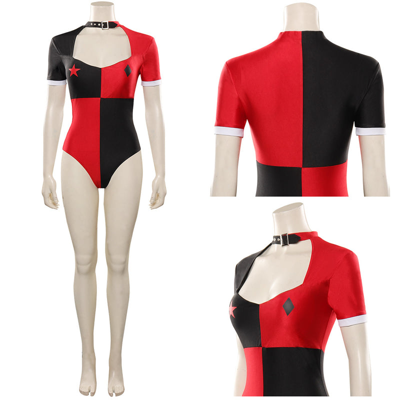 Harley Quinn / Harleen Quinzel Original Design Cosplay Costume Sexy Swimsuit Jumpsuit Outfits