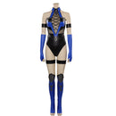 Mortal Kombat 4 Kitana Cosplay Costume Jumpsuit Outfits Halloween Carnival Suit