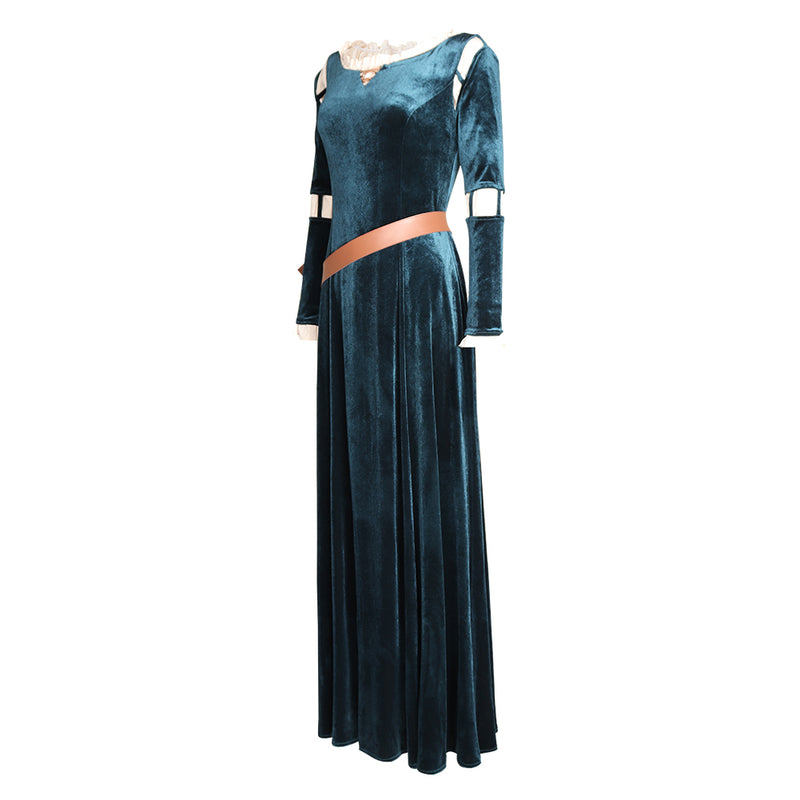 merida princess dress Brave Merida Princess Cosplay Costumes Dress Outfits Halloween Carnival Suit