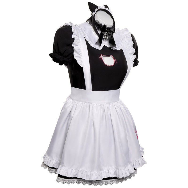 Kawayi Maid Dress Cosplay Costume Outfits Halloween Carnival Suit