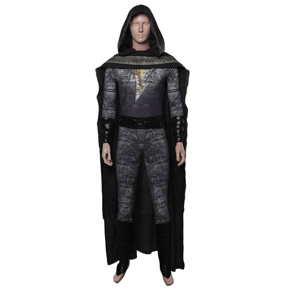 Black Adam Teth-Adam Cosplay Costume Outfits Jumpsuit Cloak Halloween Carnival Suit