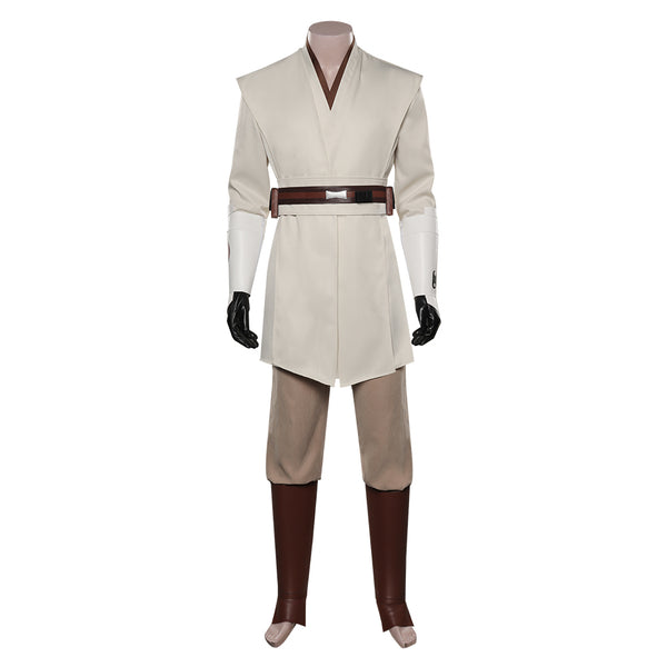 Obi-Wan Kenobi Cosplay Costume Outfits Halloween Carnival Suit