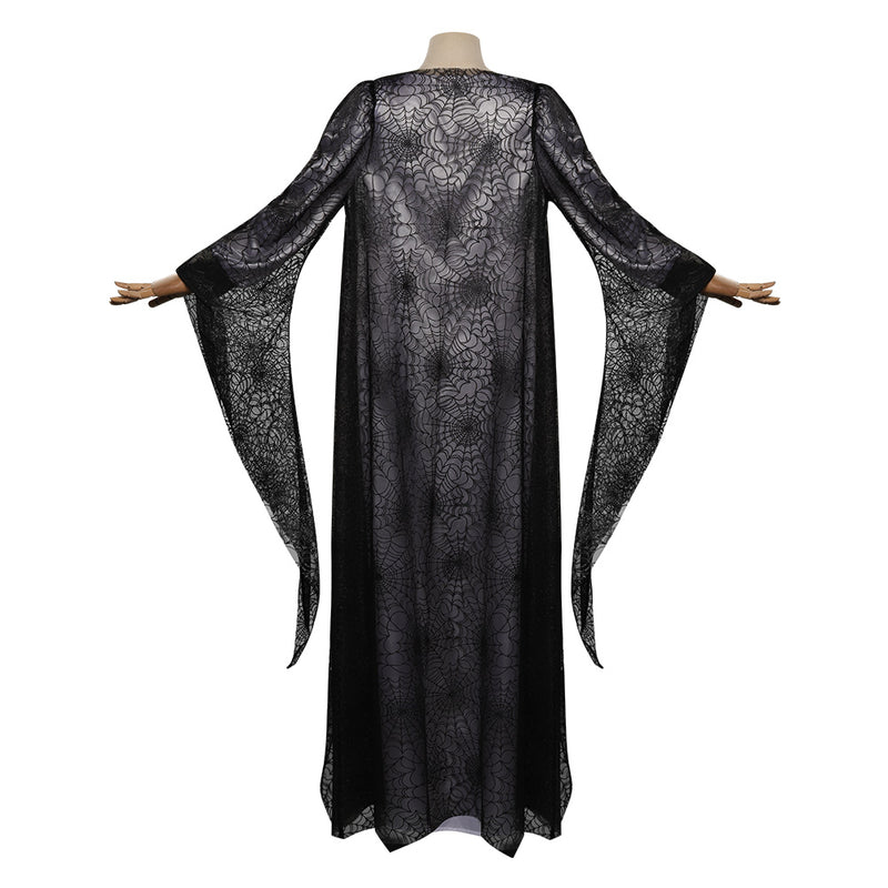 The Munsters Lily Munster Cosplay Costume Dress Outfits Halloween Carnival Suit