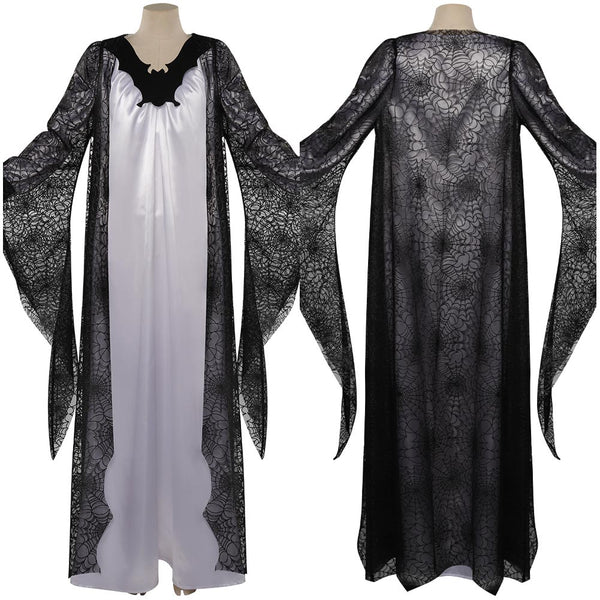 The Munsters Lily Munster Cosplay Costume Dress Outfits Halloween Carnival Suit