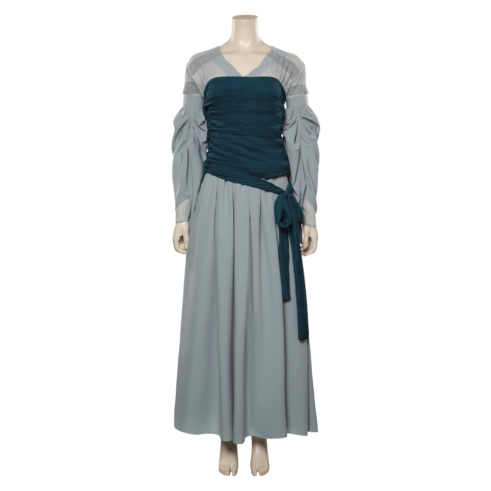 The Lord of The Rings: The Rings of Power Season 1 Galadriel Cosplay Costume Dress Outfits Halloween Carnival Suit