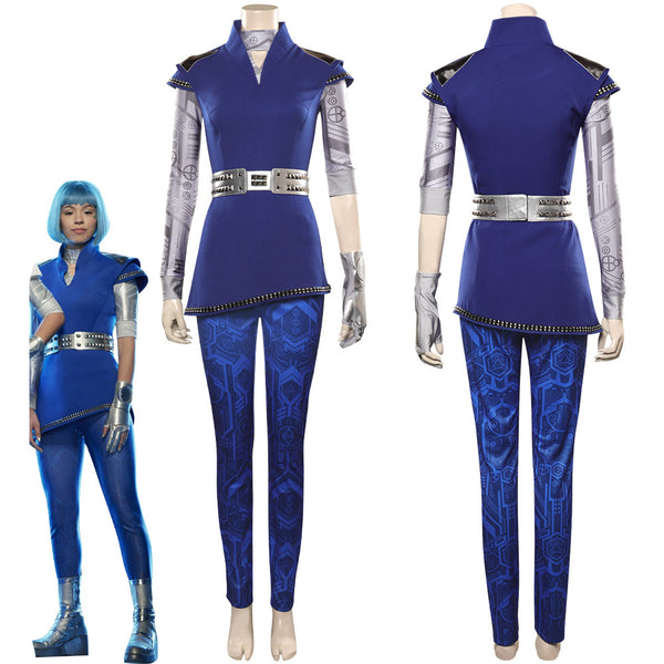 Adult Zombies 3 A-Li Cosplay Costume Outfits Halloween Carnival Suit