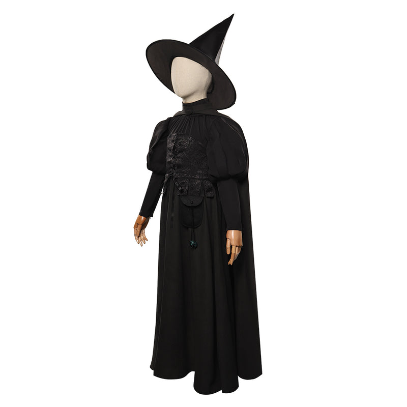 Kids The Wizard of Oz Wicked Witch Cosplay Costume Dress Outfits Halloween Carnival Suit