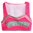 Kids Girls Zombies 3 Addison Wells Cosplay Costume Cheerleading Dress Outfits