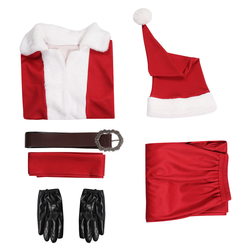 The Santa Clauses-Santa Claus Cosplay Costume Outfits Christmas Carnival Suit