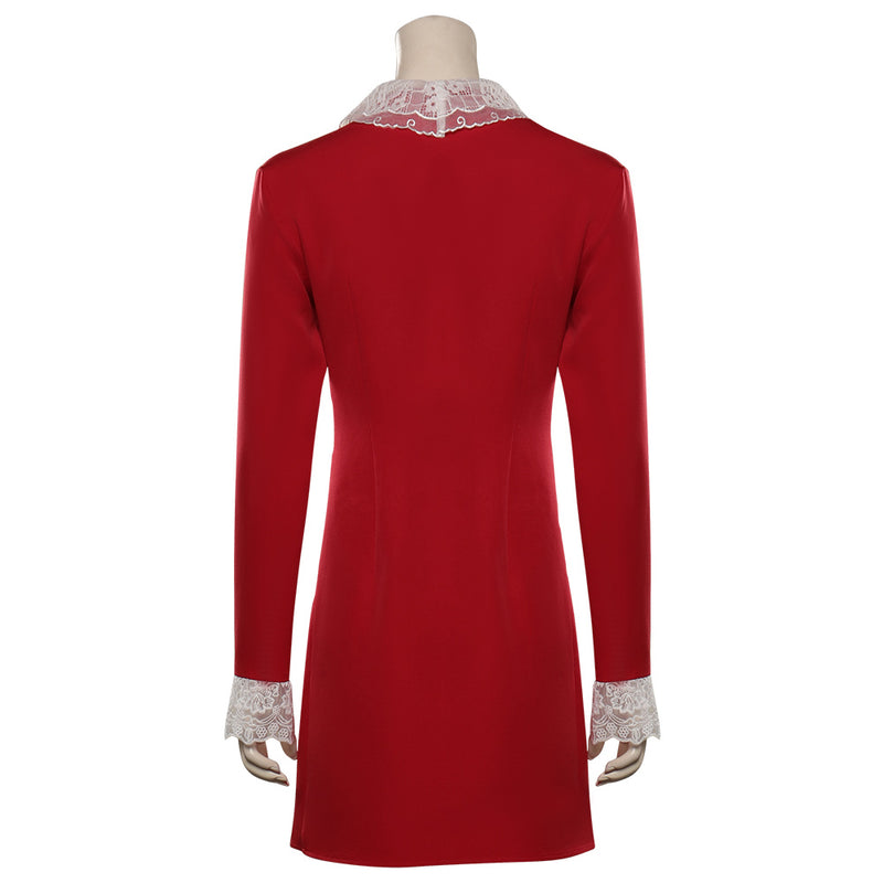Chilling Adventures of Sabrina Season4-Sabrina Spellman Cosplay Costume Red Dress Outfits Chilling Adventures of Sabrina Season4-Sabrina Spellman Cosplay Costume Red Dress Outfits