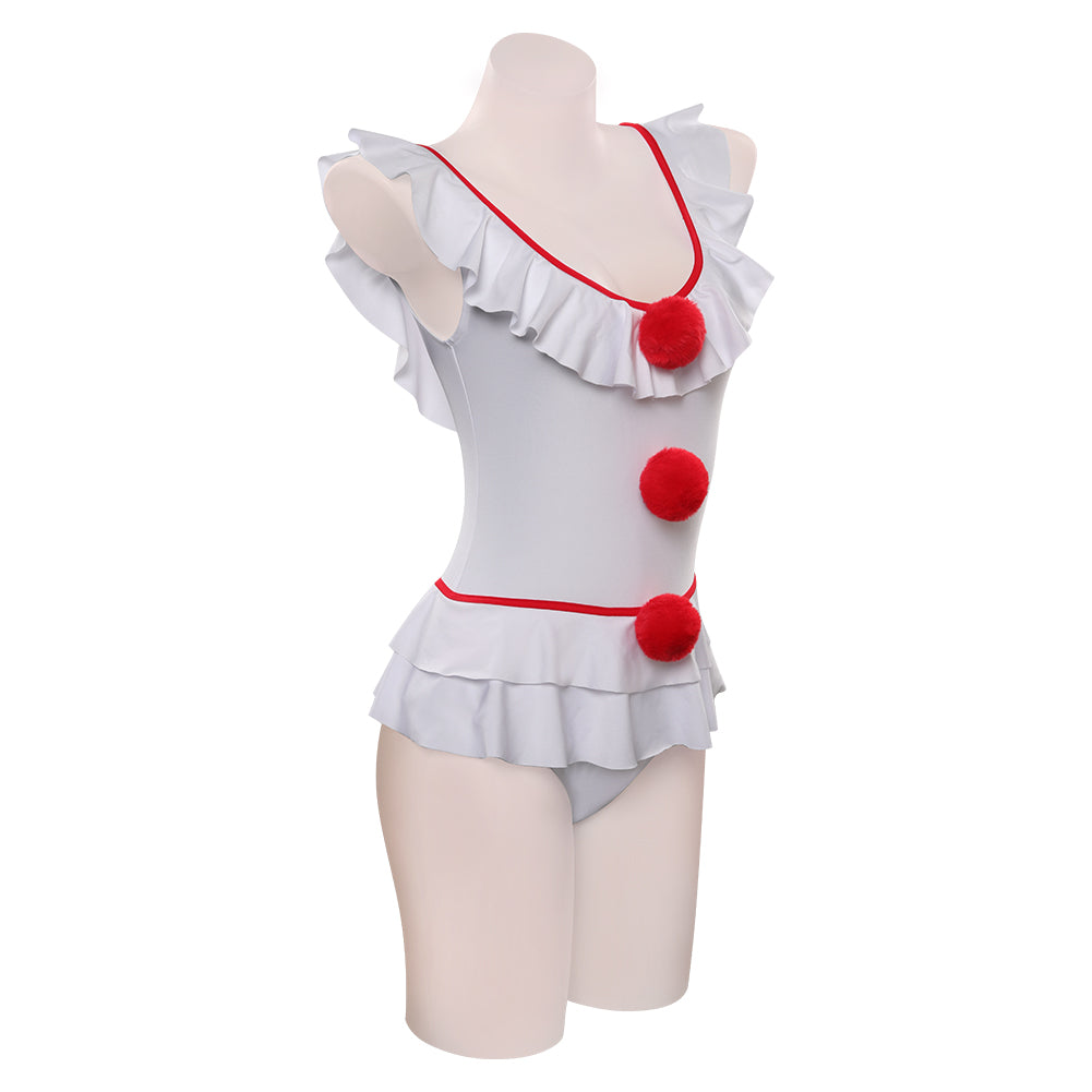 It-Pennywise Cosplay Costume Original Dsign Sexy Jumpsuit Outfits Hall