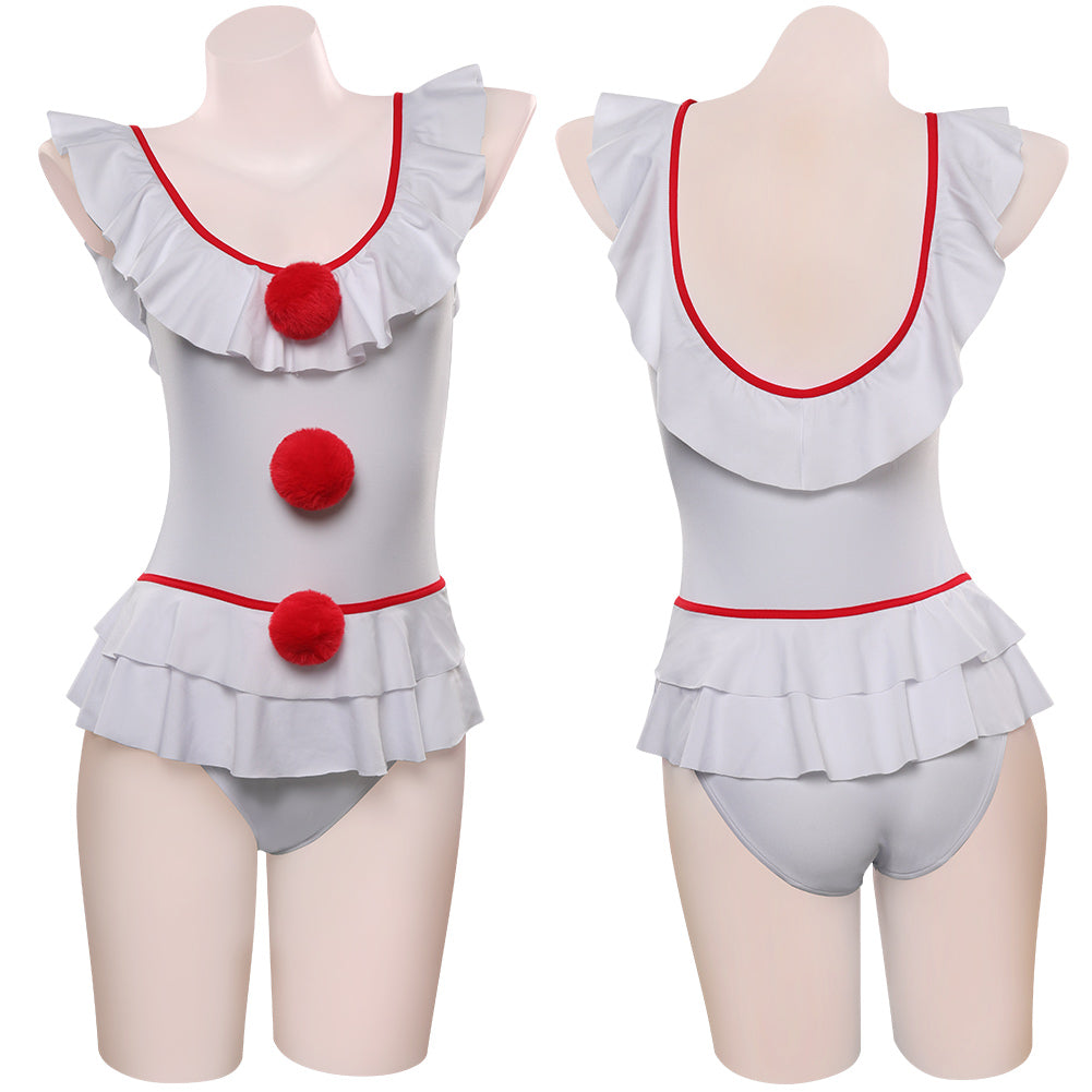 It-Pennywise Cosplay Costume Original Dsign Sexy Jumpsuit Outfits Hall
