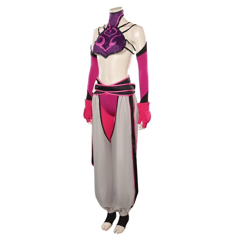 Street Fighte-Julie Cosplay Costume Outfits Halloween Carnival Party Disguise Suit
