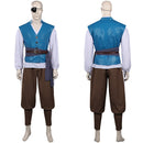 Medieval Vikings Pirate Cosplay Costume Shirts Vest Pants Outfits Halloween Carnival Suit