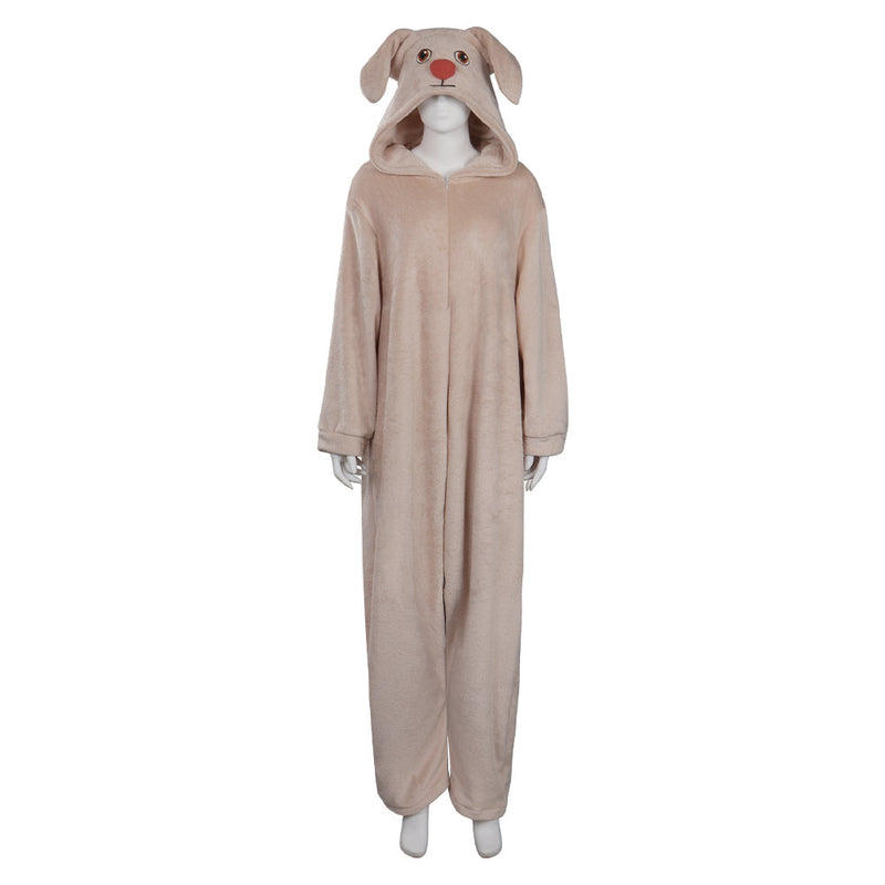 League of Super-Pets Krypto Cosplay Costume Jumpsuit Sleepwear Pajams Outfits Halloween Suit