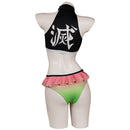 Kanroji Mitsuri Original Designer Sexy Swimsuit Cosplay Costume-cossky®