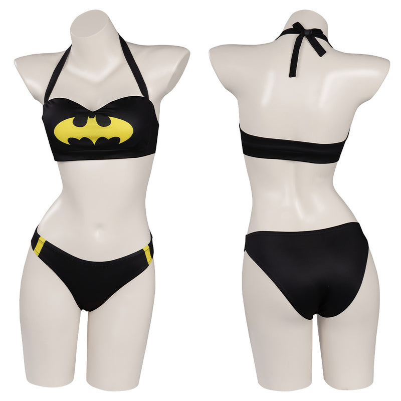 Batman Bikni Swimsuit Original Designer Two Pieces Set Cosplay Costume Outfits-cossky Batman Bikni Swimsuit Original Designer Two Pieces Set Cosplay Costume Outfits-cossky