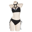 LoL TheWidow Maker Evelynn Sexy Swimsuit Cosplay Costume Swimwear Cloak Outfits