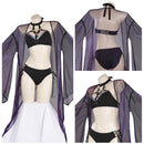 LoL TheWidow Maker Evelynn Sexy Swimsuit Cosplay Costume Swimwear Cloak Outfits