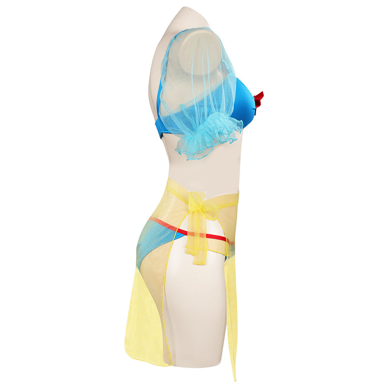 Cosplay Costume Three-Piece Swimwear Outfits Halloween Carnival Suit