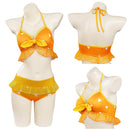 Swimsuit Cosplay Costume  Two-Piece Bikini Swimwear Outfits