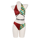 Tomioka Giyuu Swimsuit Cosplay Costume Two-Piece Swimwear