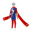 Kids Children 2022 Kamala Khan Cosplay Costume Outfits Halloween Carnival Suit