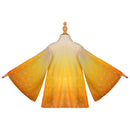 Children Kids  Agatsuma Zenitsu Cosplay Cloak Cape Kimono Coat