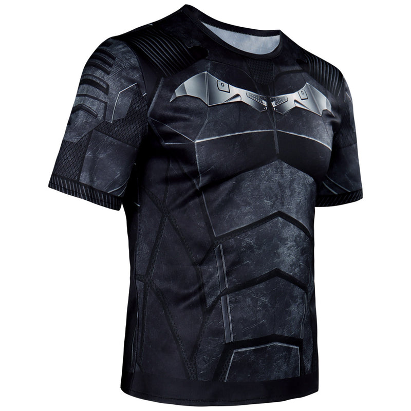 The Batman2022-Bruce Wayne Cosplay Short Sleeve T-shirt for Adult