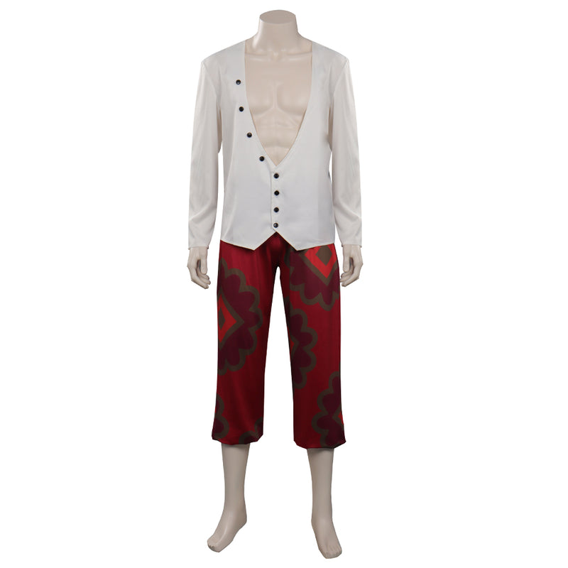 ONE PIECE FILM RED (2022) Shanks Cosplay Costume Uniform Outfits Halloween Carnival Suit