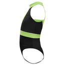 Kids Girls Kim Possible Shego Swimsuit Cosplay Costume