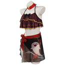 Genshin Impact Hutao Swimsuit Cosplay Costume Outfits Halloween Carnival Suit