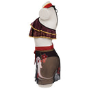 Genshin Impact Hutao Swimsuit Cosplay Costume Outfits Halloween Carnival Suit