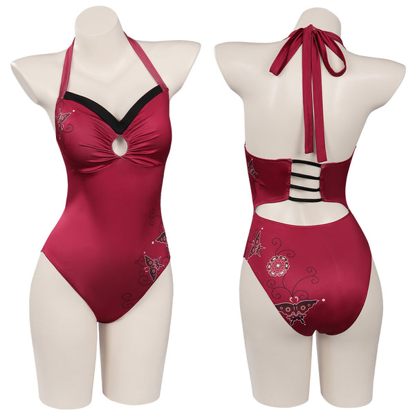 Evil Castle 5 Ada Wong Original Design Cosplay Costume Swimsuit Outfits-cossky®