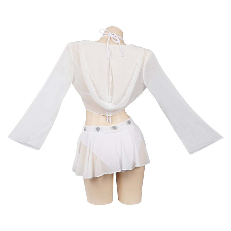 Princess Leia Original Design Cosplay Costume Swimsuit Skirt Cloak Outfits-cossky®