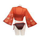 Genshin Impact Kaedehara Kazuha Original Design Swimsuit Cosplay Costume Top Shorts Cloak Outfits-cossky®