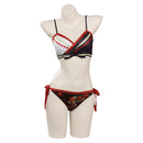Genshin Impact Kaedehara Kazuha Original Design Swimsuit Cosplay Costume Top Shorts Cloak Outfits-cossky®