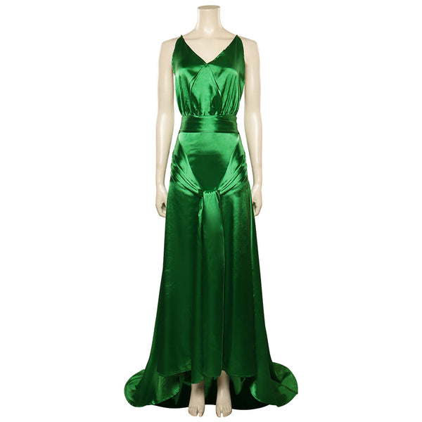 the green dress atonement Cecilia Tallis Cosplay Costume Outfits Halloween Carnival Suit Costume_Fairy Costume