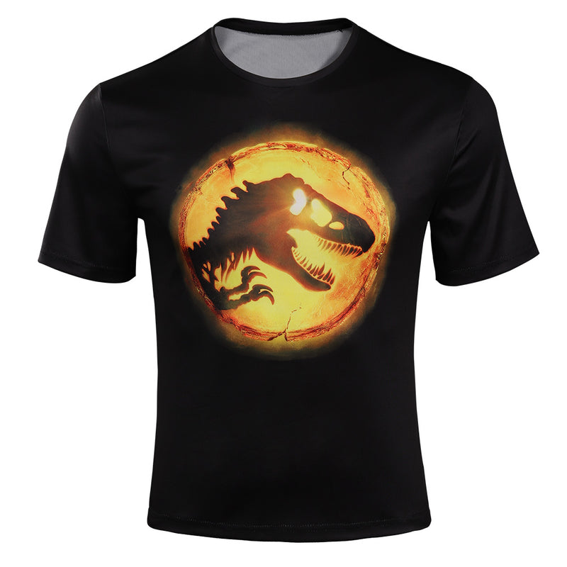 Jurassic World: Dominion (2022) Original Design Cosplay Short Sleeve T-shirt