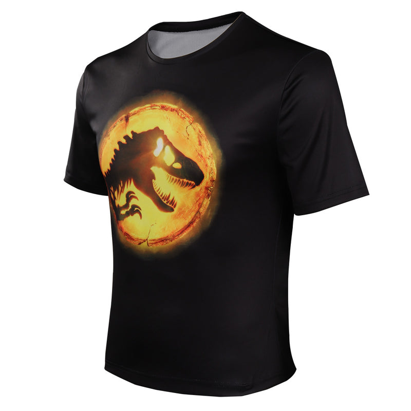 Jurassic World: Dominion (2022) Original Design Cosplay Short Sleeve T-shirt