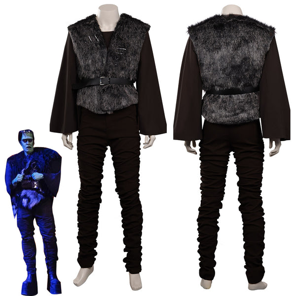 The Munsters Herman Munster Cosplay Costume Outfits Halloween Carnival Suit