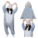 2022 Judy Hopps Cosplay Costume Jumpsuit Pajamas Sleepwear Halloween Carnival Suit