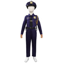 Kids Children 2022 Nick Cosplay Costume Police Uniform Outfits Halloween Carnival Suit